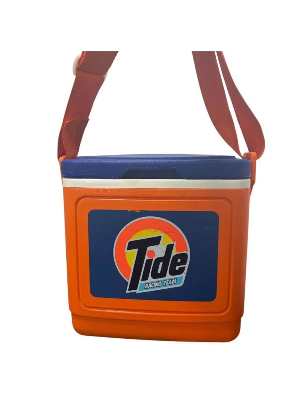 Vintage Tide Racing Team Igloo Tag Along 10 Cooler